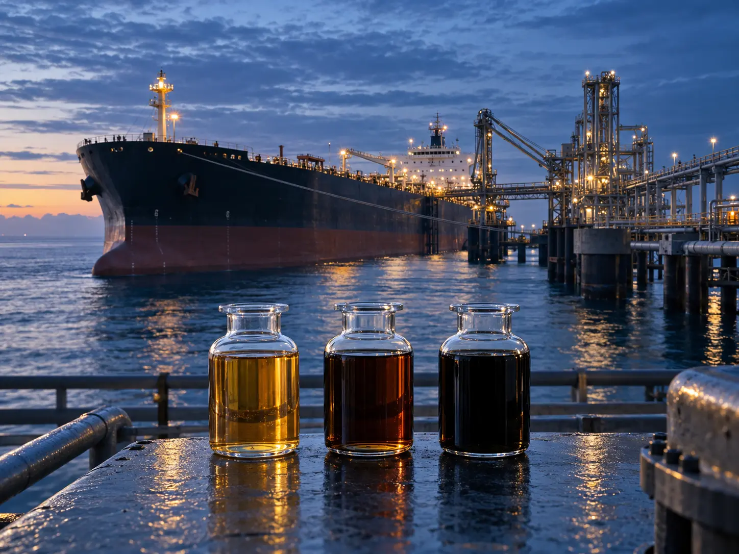 Light medium and heavy crude oil trading by Alphatrol