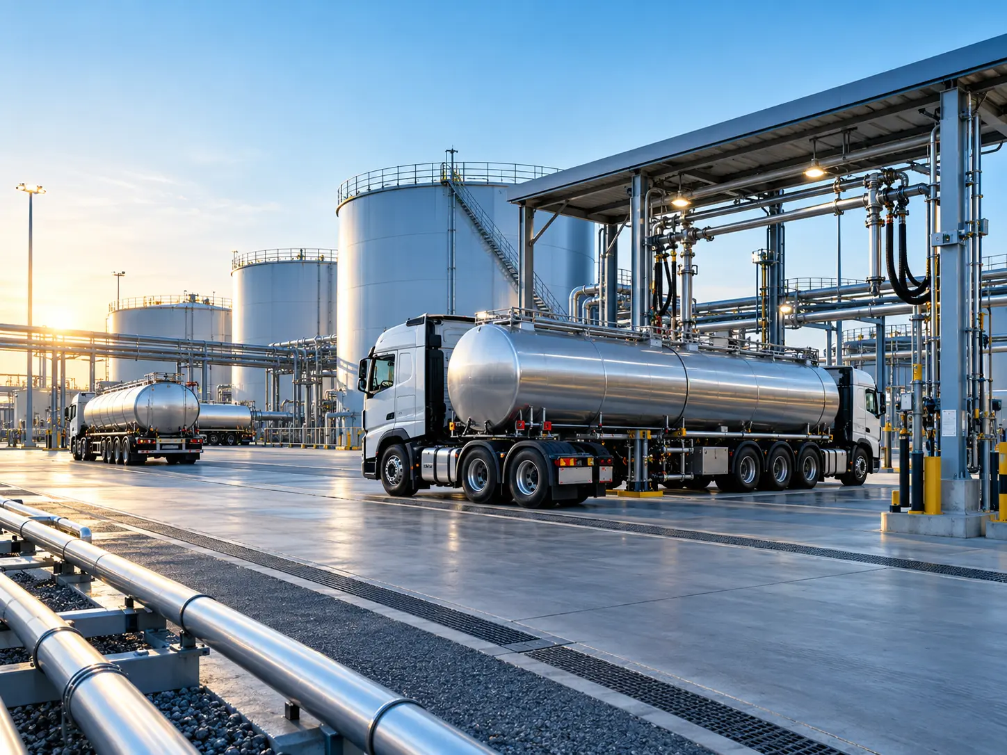 D2 gasoil diesel fuel supply from refinery infrastructure
