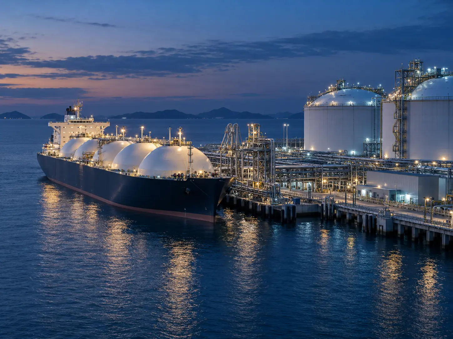 LNG international cargo and natural gas trading by Alphatrol