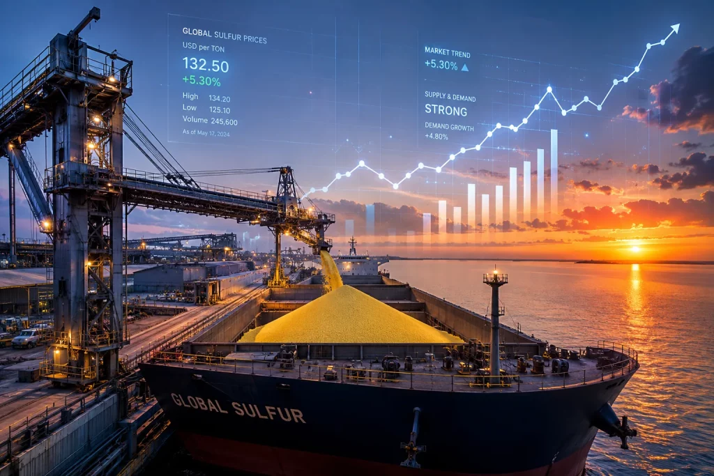 Sulphur supplier and bulk sulphur trading